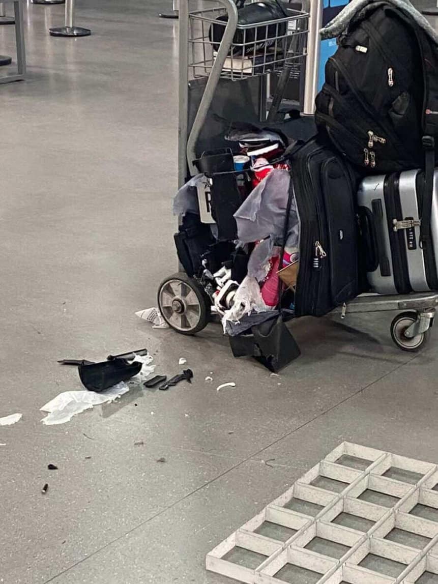 Mala explode passageiro Aeroporto Guarulhos