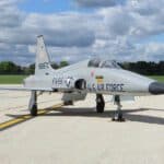 Caça F-5 Freedom Fighter está à venda nos EUA por mais de R$ 4 milhões. Foto: Code 1 Aviation.