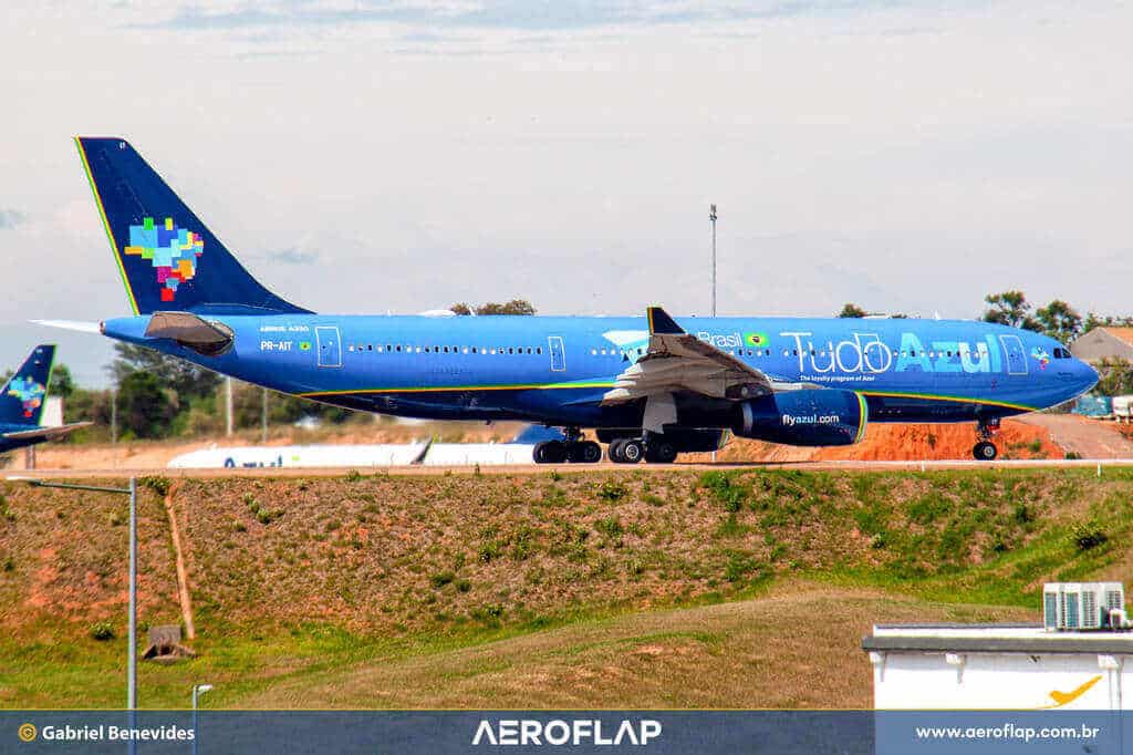 Azul TudoAzul Clientes Abastece-ai Ipiranga voos exterior internacional Airbus A330