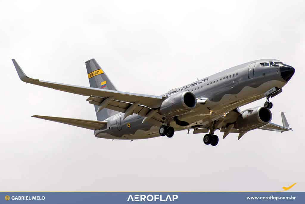 Boeing 737 Colômbia Posse Presidencial