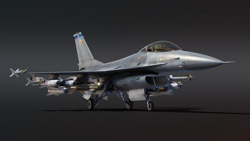 Usuário vazou documento sigiloso do caça F-16 em fórum do jogo War Thunder. Imagem: Gaijin.