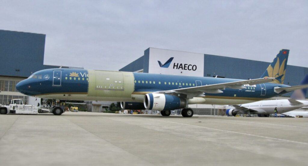 HAECO Xiamen Airbus A321 freighter China