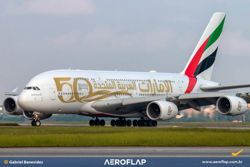 Emirates Guarulhos Airport GRU Airport Spotter Day 38 Jahre Flugzeuggewinn
