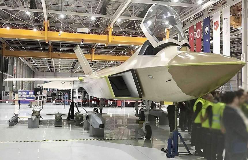 The TF-X/MMU fighter is the first aircraft of its kind developed in Turkey. Stealth model will replace the country's F-16. Photo: Turkish Defense Agency.