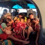 Ao todo 20 pessoas de três comunidades das terras Yanomamis foram resgatadas por meio de um helicóptero HM-1 Pantera K2 do 4º Batalhão de Aviação do Exército. Foto: EB/Divulgação.