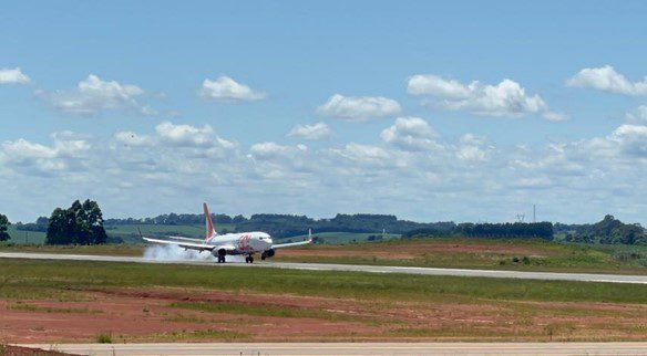 GOL voo passo fundo 737-800 Rio Grande do Sul