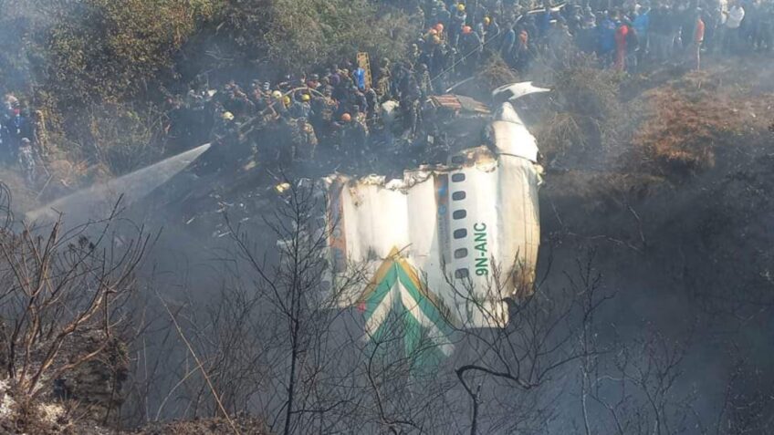 Acidente com o ATR 72 da Yeti no Nepal deixou 40 mortos ao menos