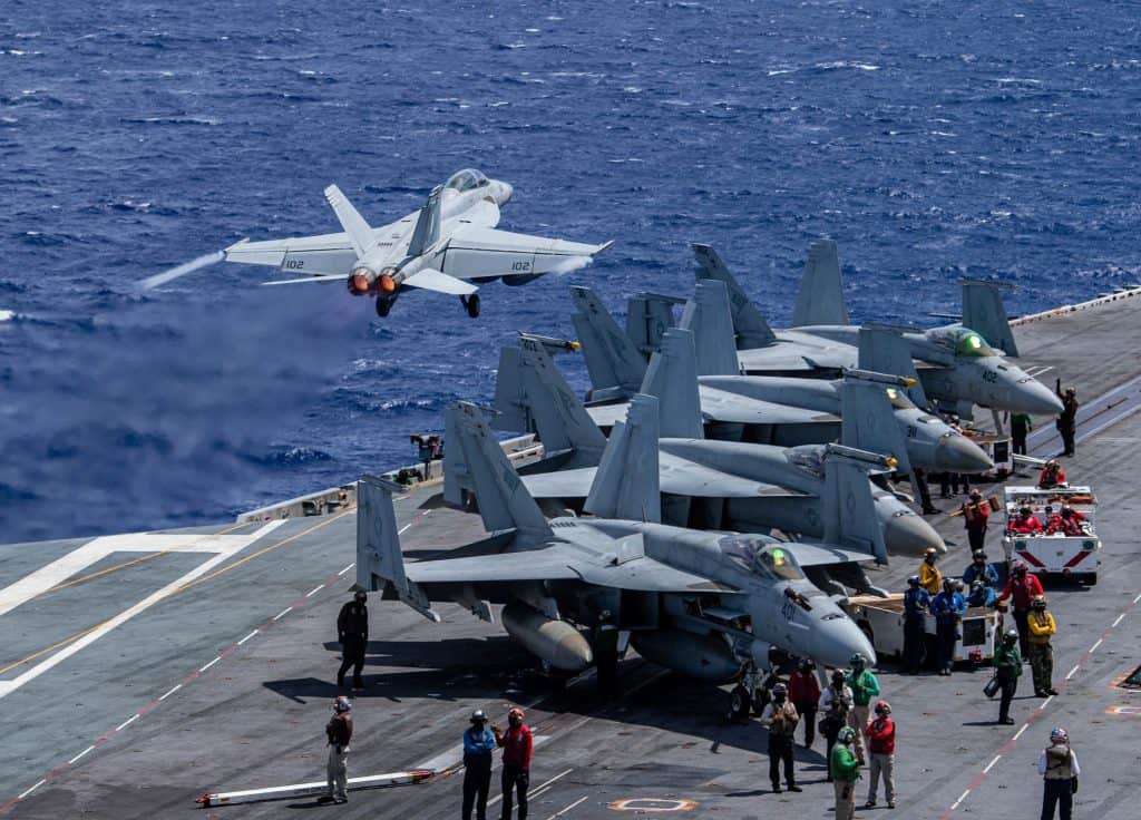 Boeing will end production of the F/A-18E/F Super Hornet in 2025, but purchase from India could extend that period. Photo: US Navy.