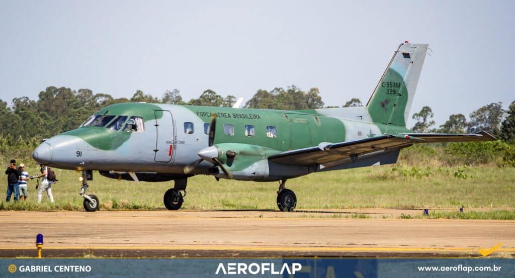 Embraer EMB 110 Bandeirante Avião Força Aérea Brasileira FAB