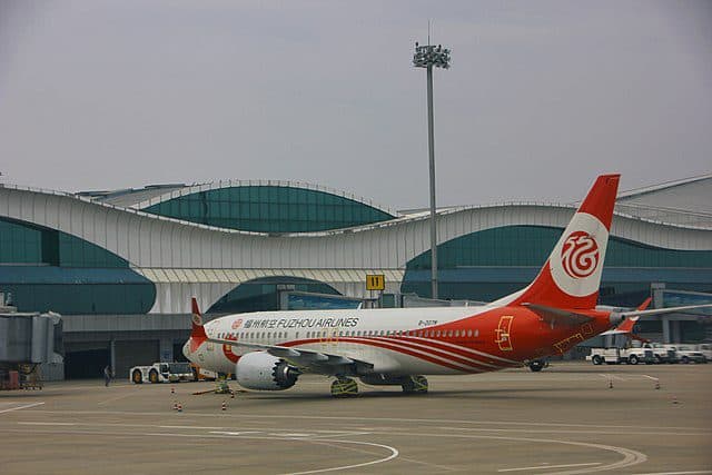 Fuzhou Airlines Boeing 737 MAX