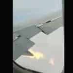 Avião Delta pane motor assustam passageiros