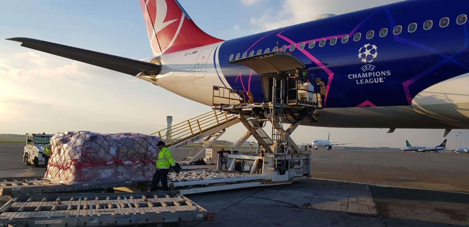 Turkish Airlines ajuda humanitária Turquia terremoto