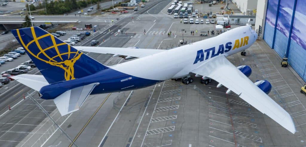 Boeing último 747 produzido