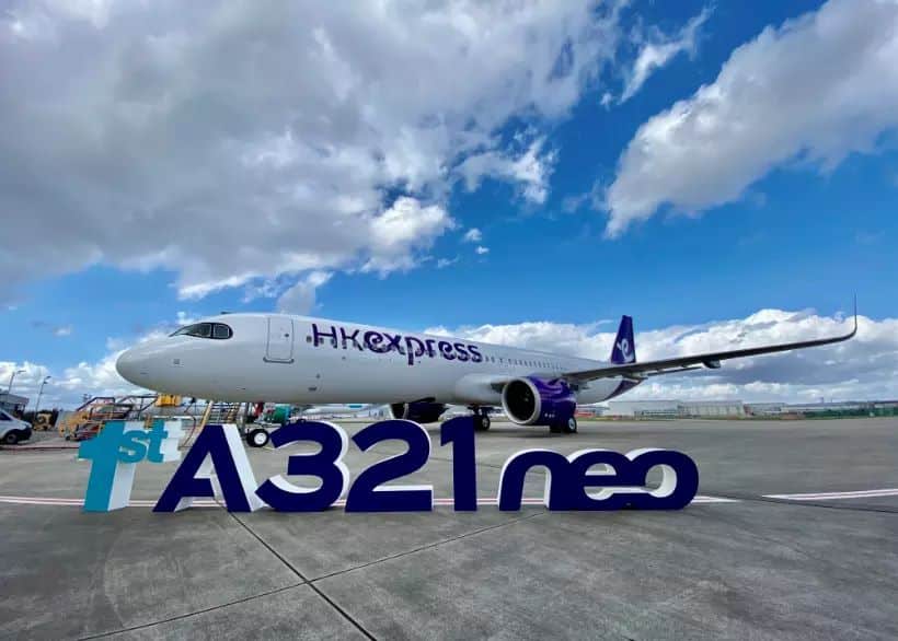 Airbus A321neo HK Expresss