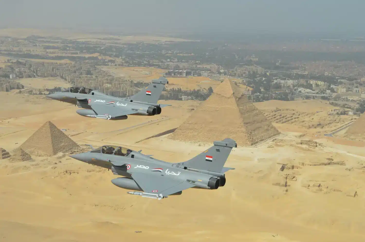 Egito possui 24 caças Dassault Rafale, adquiridos em 2015, e espera entrega de um novo lote com 30 aviões. Foto: Dassault. 