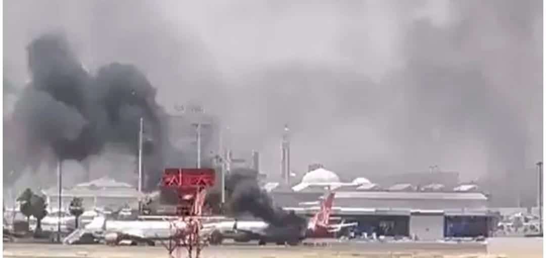 Ataque Aeroporto de Cartum Sudão
