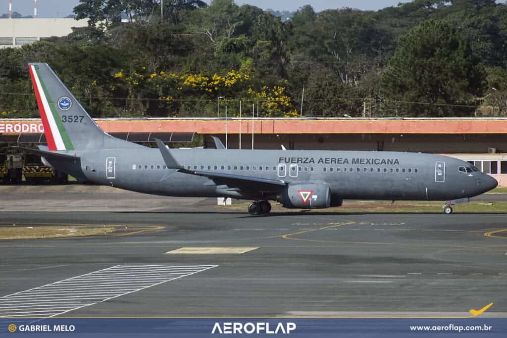 Boeing 737 737-800 Força Aérea Mexicana Brasil Brasília Fuerza Aerea Mexicana