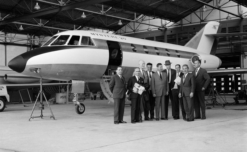 Dassault Aviation 60 anos jatos executivos