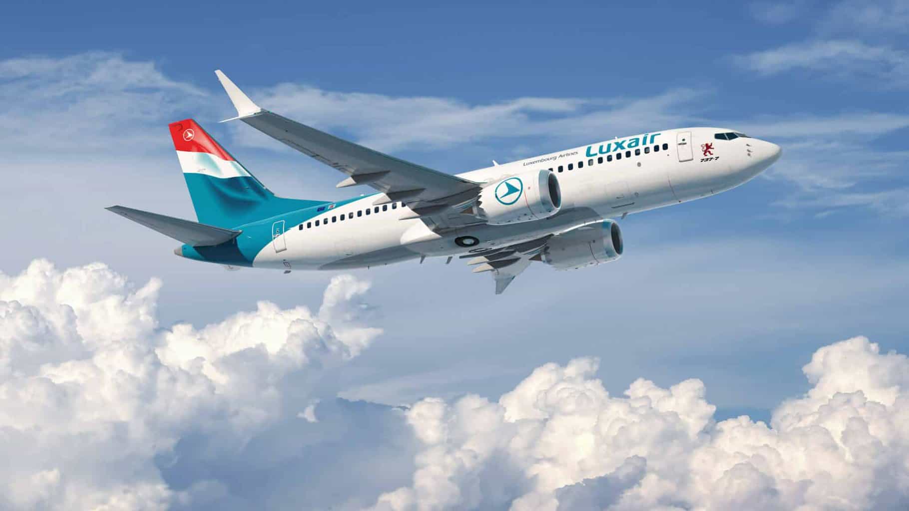 Boeing 737 MAX 7 Luxair Europa