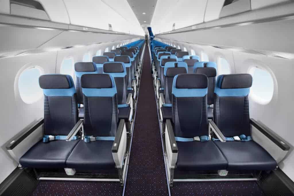 Embraer Recaro Assentos acordo Paris Air Show