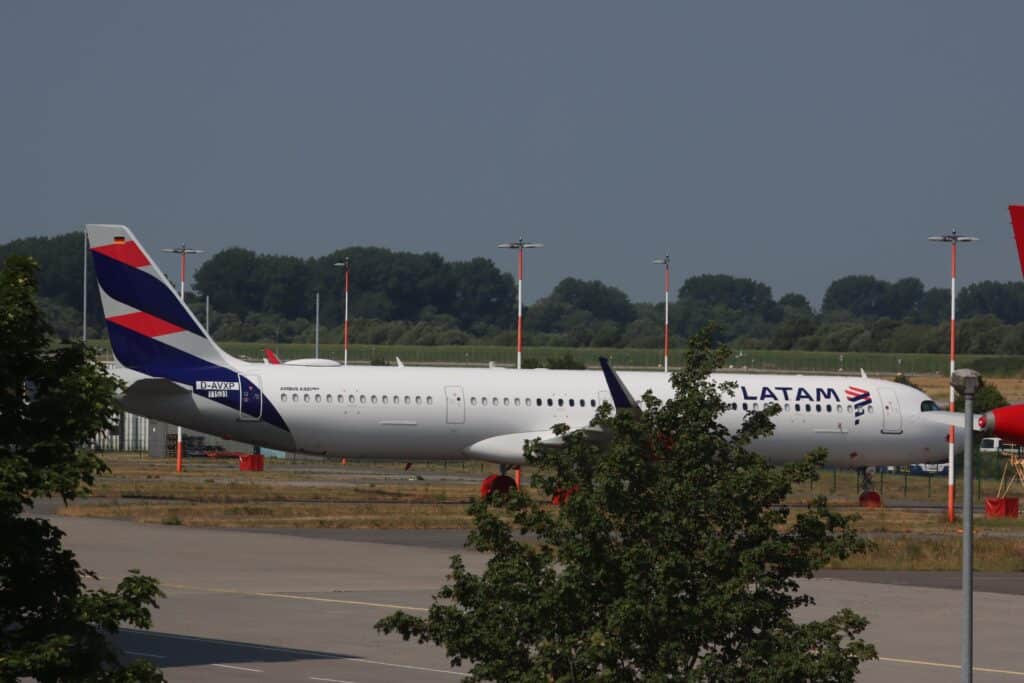 Airbus A321neo LATAM Brasil Hamburgo Alemanha