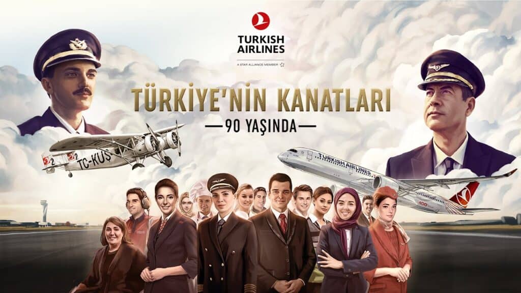 Turkish Airlines vídeo comemorativo