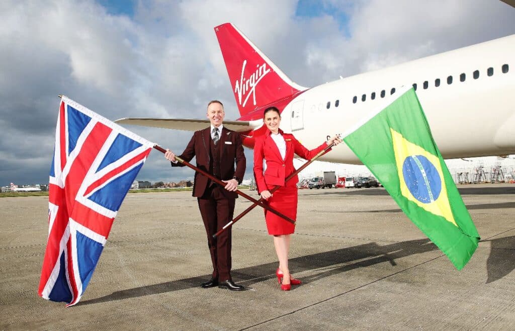 Virgin Atlantic voos Brasil São Paulo Guarulhos Londres