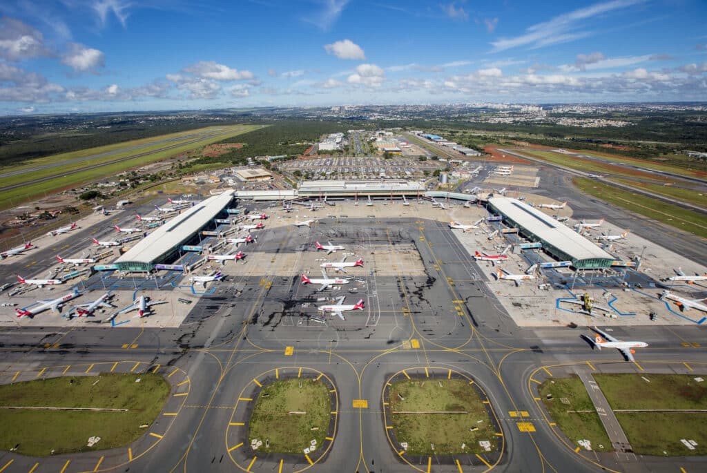 Der Flughafen Brasilia ist laut Studie einer der pünktlichsten der Welt