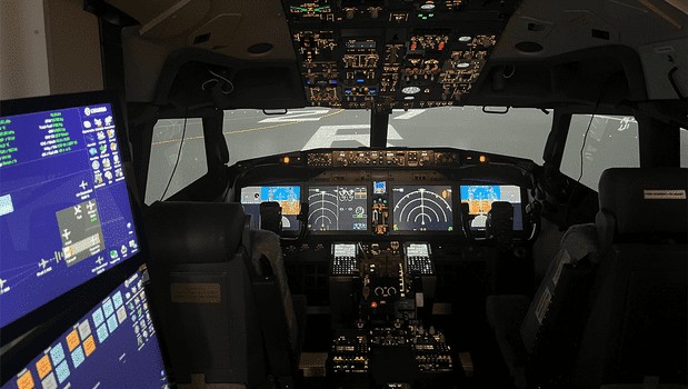 Boeing 737 MAX simulador