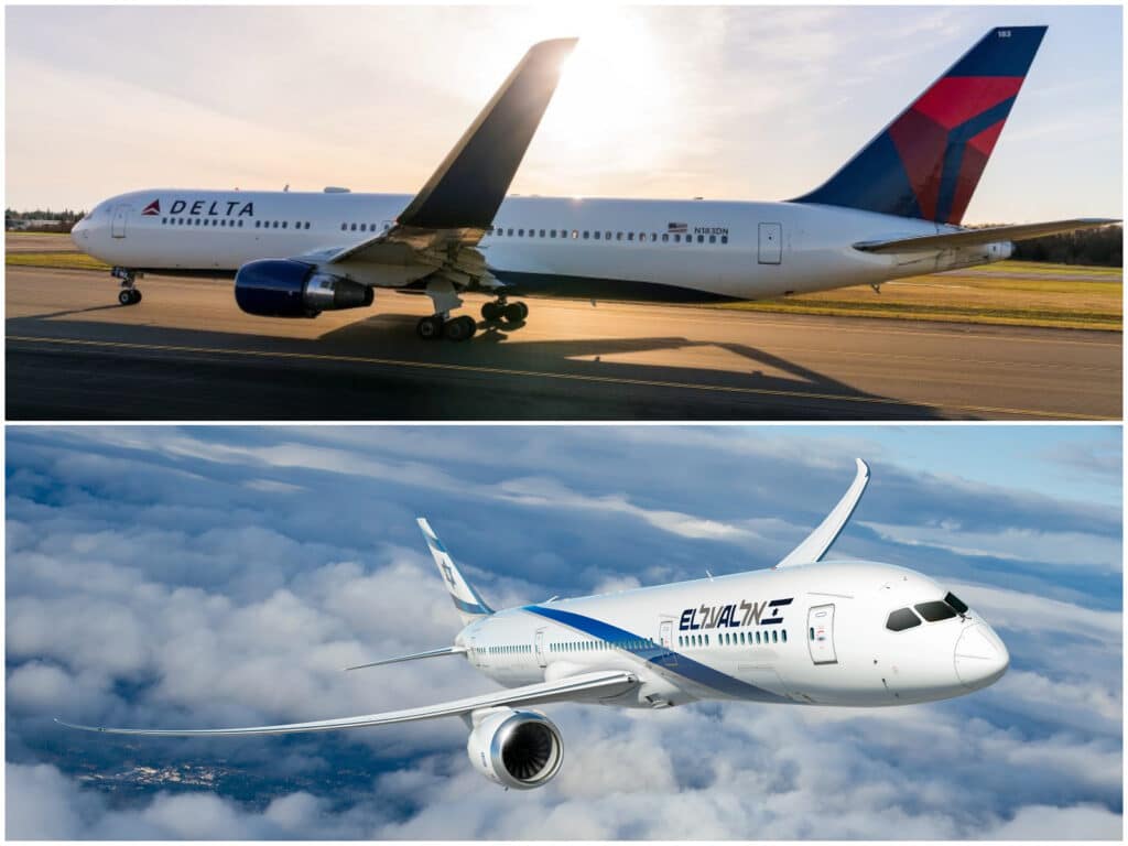Delta Air Lines e El Al anunciam codeshare
