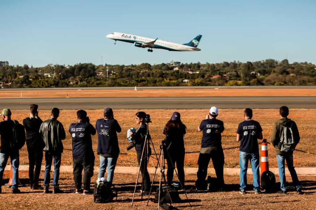 Spotter Day aeroporto de Brasília evento fotógrafos