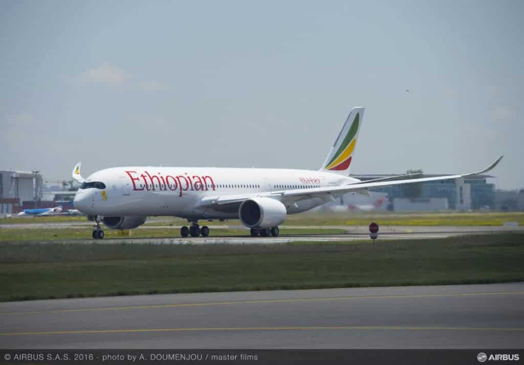 Ethiopian Airlines passará a operar em Guarulhos com o Airbus A350-900