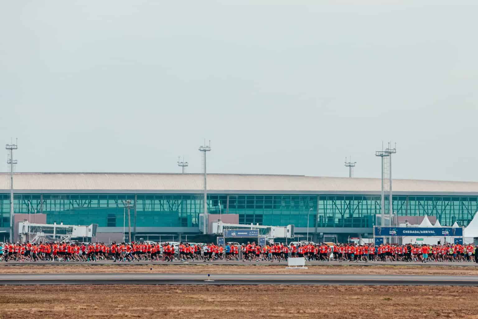 O Aeroporto de Brasília está com inscrições abertas para a corrida de rua Flight Run que será em uma de suas pistas