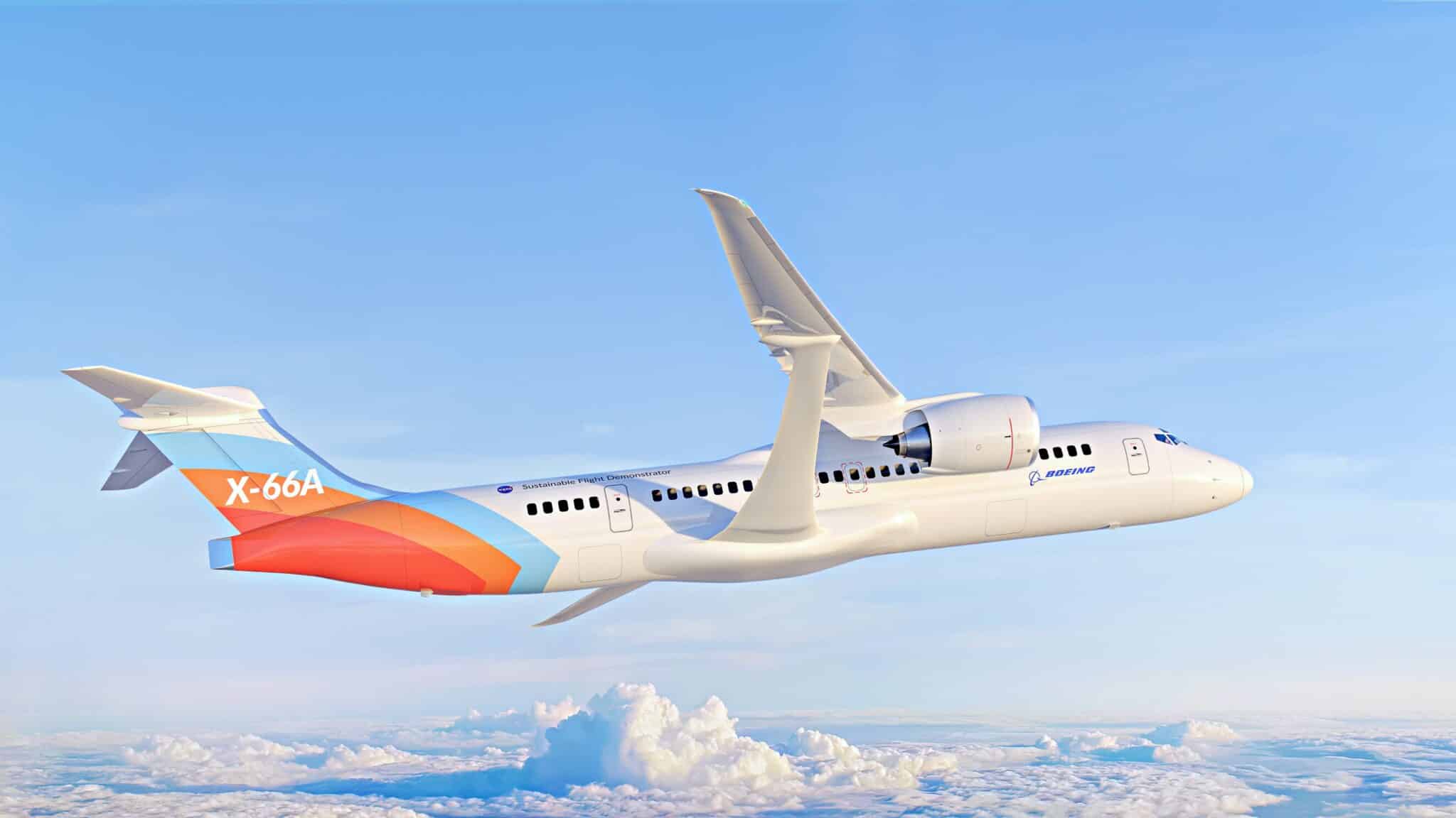 Boeing X-66A voo sustentável sustentabilidade