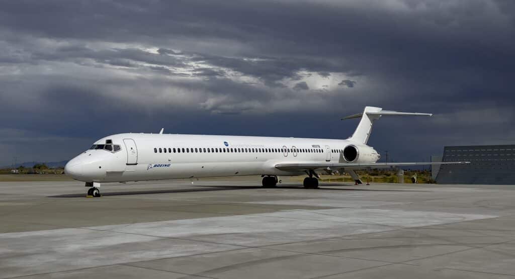 Boeing X-66A voo sustentável sustentabilidade avião clássico MD90