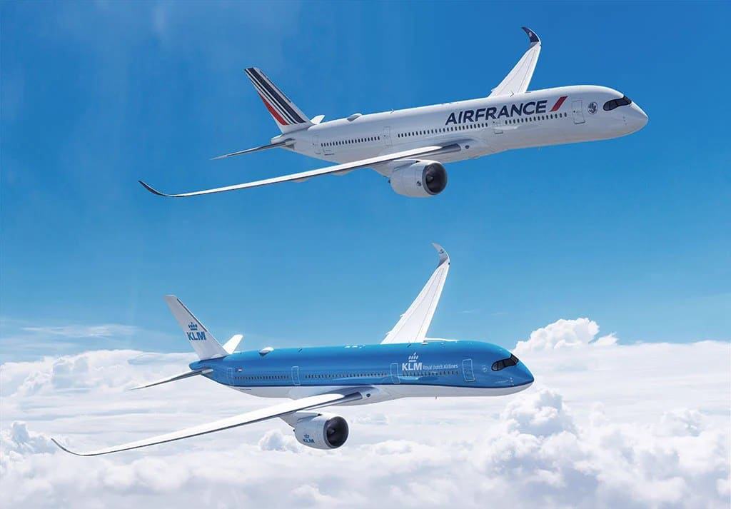 Air France KLM Pedidos Airbus A350 aeronaves