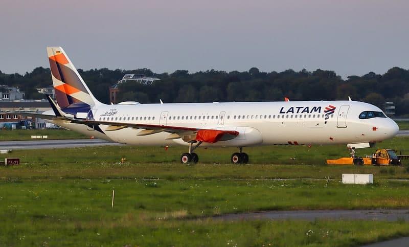 Airbus A321neo LATAM Brasil Haburgo Alemanha montagem