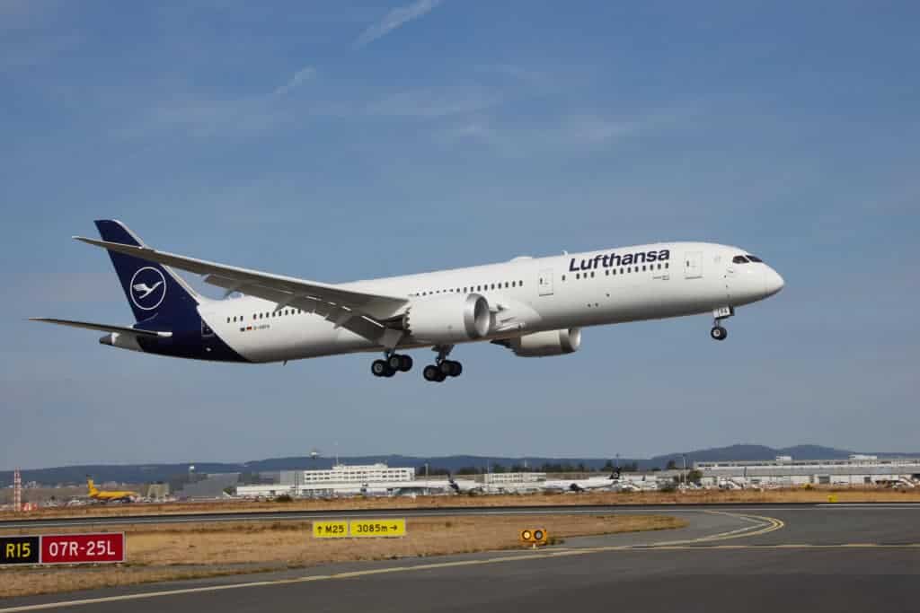 Lufthansa Boeing 787 voos Rio de Janeiro Galeão