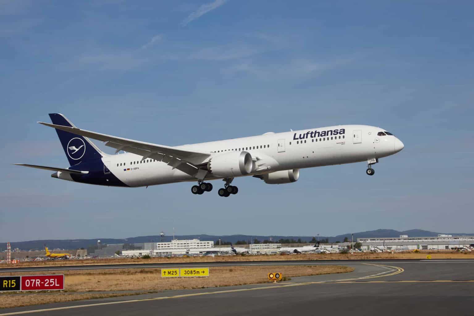 Lufthansa Boeing 787 voos Rio de Janeiro Galeão