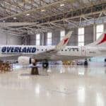 Overland Airways recebe o seu primeiro Embraer E175