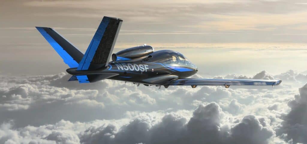 Vision Jet Cirrus aeronave entregas