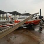 Aeronaves FAB danificadas Academia da Força Aérea AFA T-27 Tucano