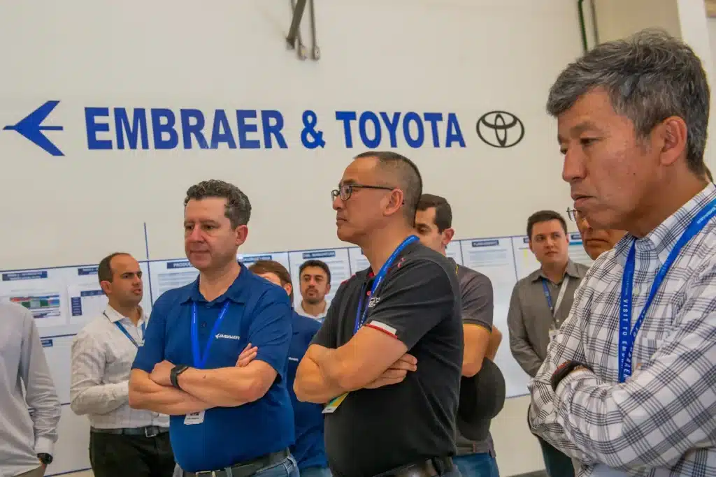 Embraer Toyota Technologies Montagelinie