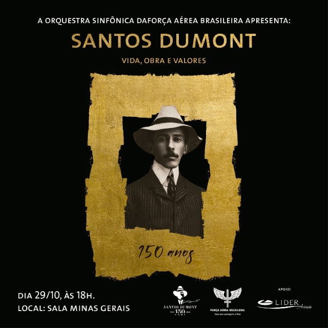 Orquestra FAB 150 Anos Santos Dumont Líder Aviação