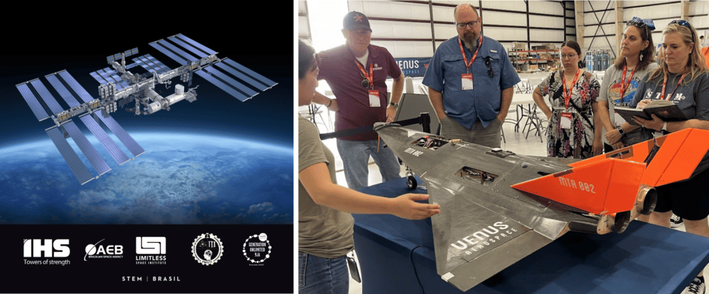Agencia Espacial Brasileña enseña proyecto NASA