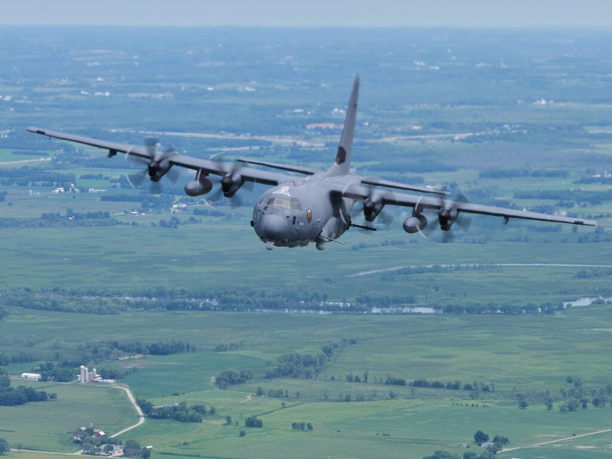 AC-130J Ghostrider. Foto: Força Aérea dos EUA.