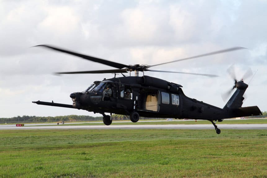 US Army special operations MH-60 Black Hawk helicopter. Photo: Alex Licea/DoD.
