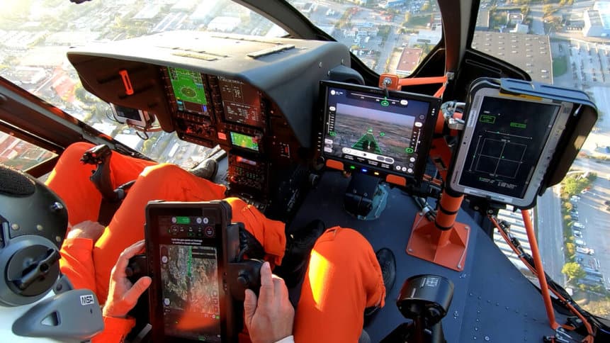 Airbus Pilota helicóptero Tablet