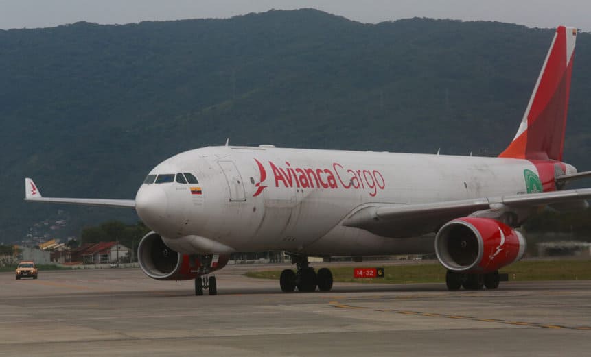 Avianca Cargo Aeroporto de Florianópolis rota cargueira internacional