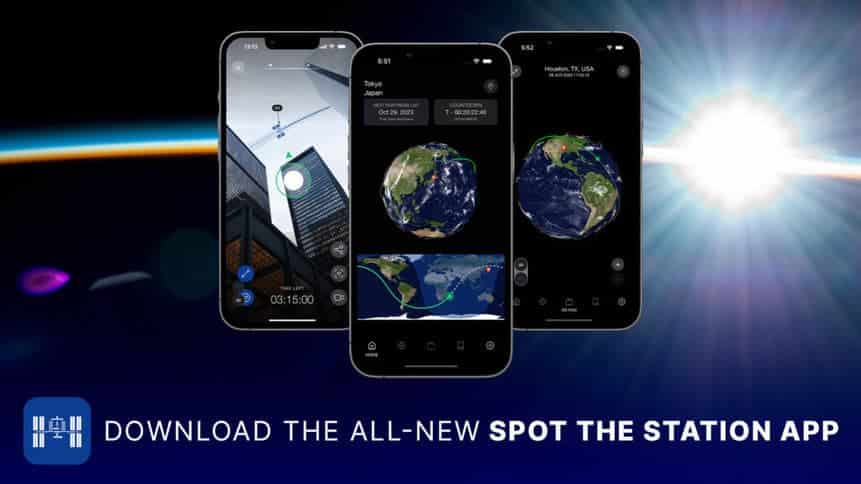 NASA Aplicativo Estação Espacial ISS